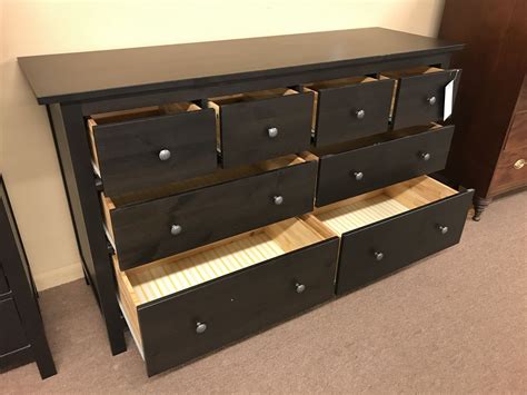 Changing knobs is a super simple hack to make your <strong>dresser</strong> personal. . Black ikea dresser
